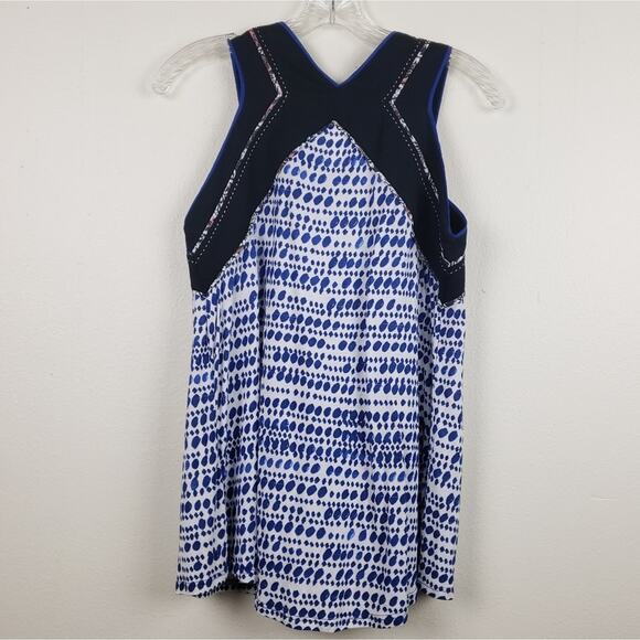 One September | Blue & White Top, Size Small - Picture 2 of 5